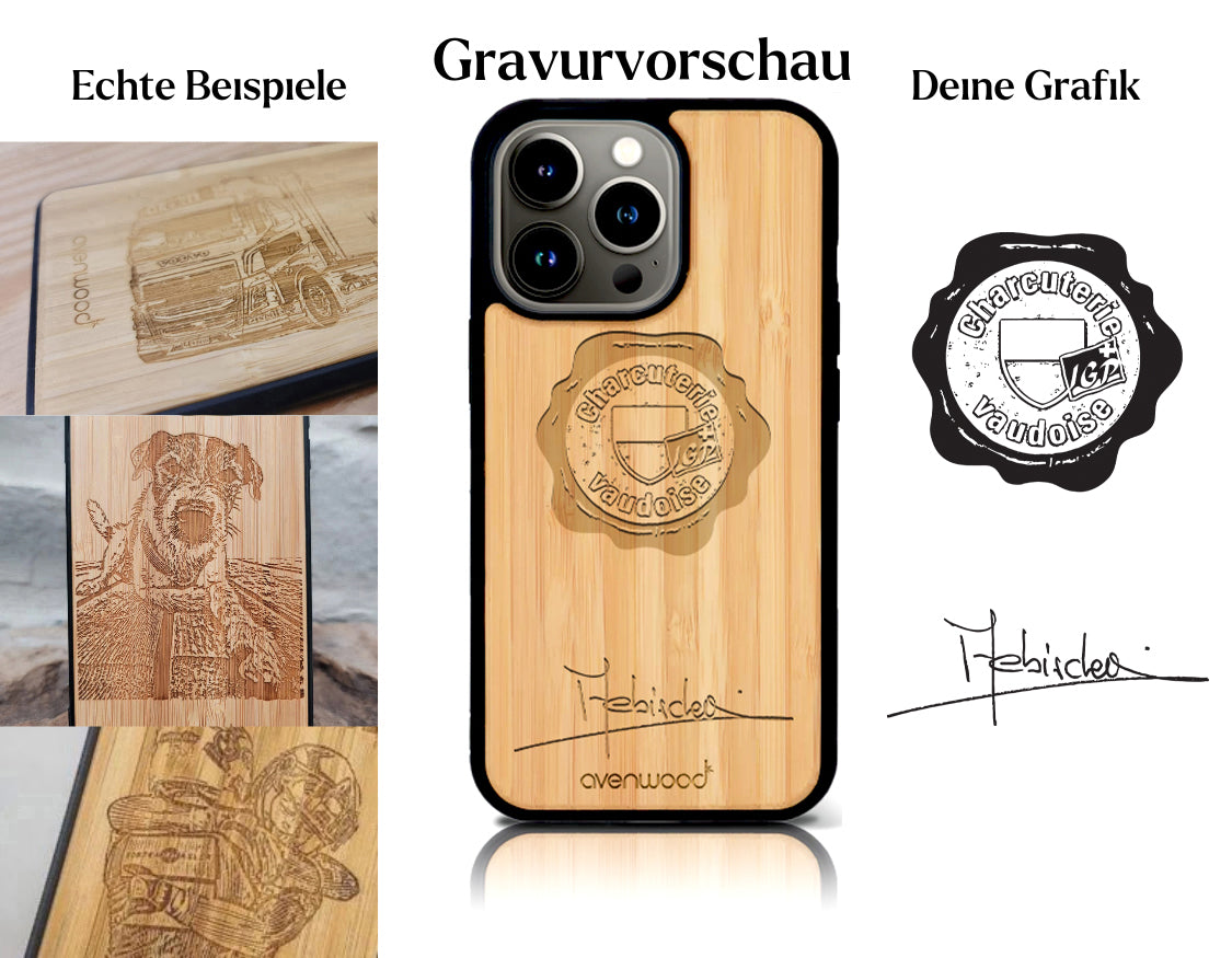 INDIVIDUEL iPhone 14 Pro Max bambou plastique